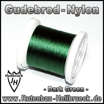 Gudebrod Bindegarn - Nylon - Farbe: Dark Green -A-